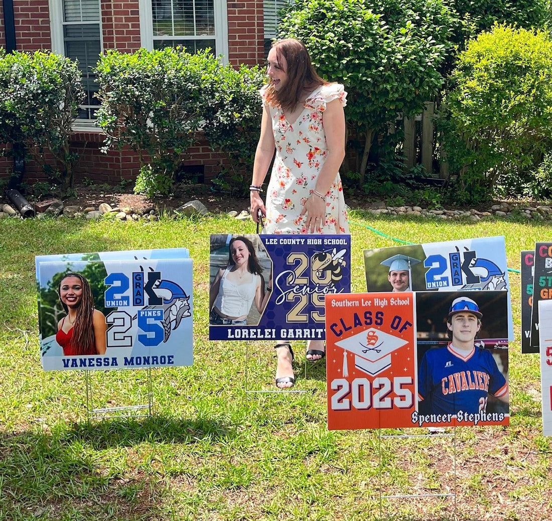 How Senior & Grad Sign Orders Work